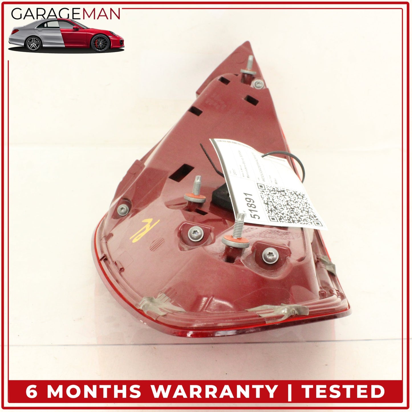 2014-2017 Mercedes W222 S550e Sedan Rear Left Driver Side Tail Light Lamp OEM
