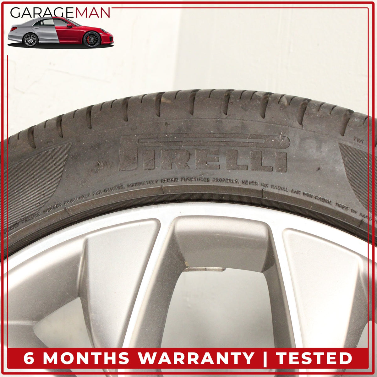 2011-2018 BMW X3 X4 F25 F26 Front or Rear Wheel Rim w/ Pirelli Tire 6862890 OEM
