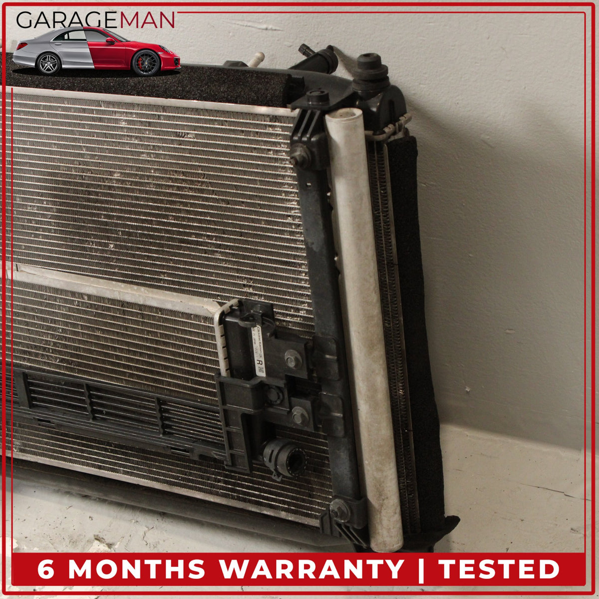2016-2021 Infiniti Q50 V37 Engine Cooling Radiator AC A/C Condenser Assy OEM