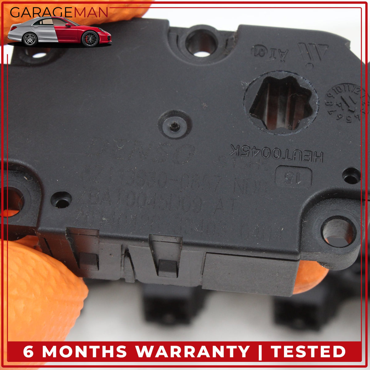 2011-2018 Audi A8 HVAC AC A/C Heater Blower Flap Actuator Motor Set of 6 OEM