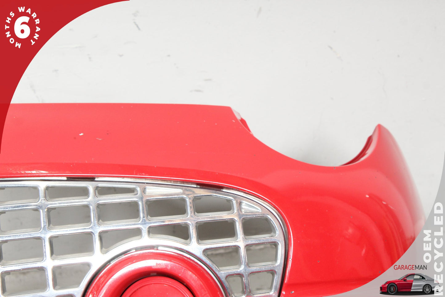 2002-2005 Ford Thunderbird Front Bumper Cover Red w/ Grille Assembly OEM