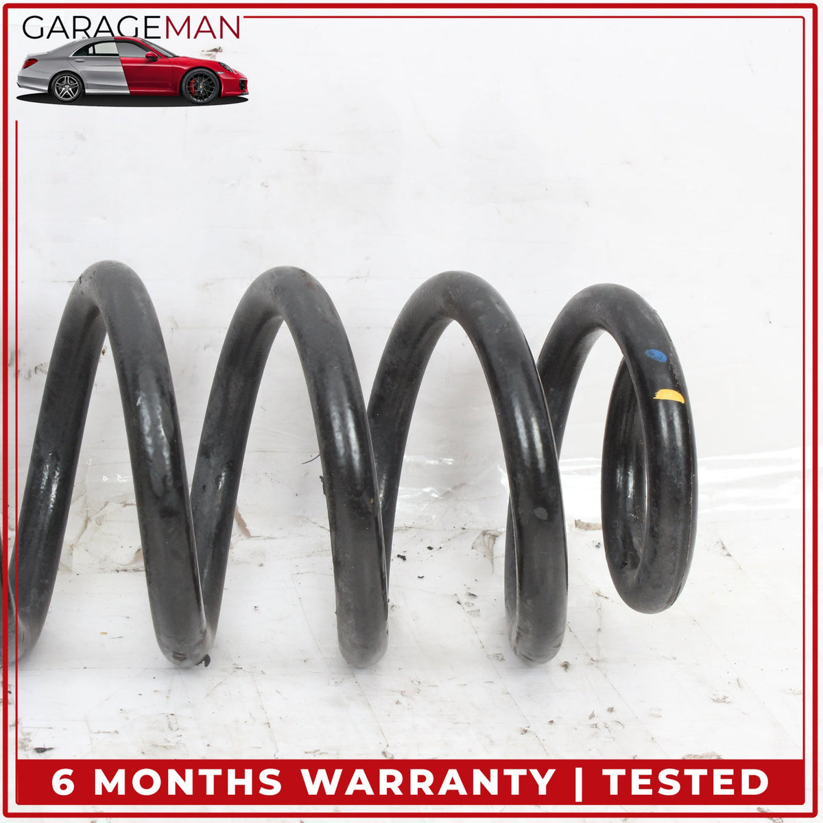 2019-2025 Audi Q3 Quattro Rear Left and Right Coil Spring Set 5QF511115DF OEM