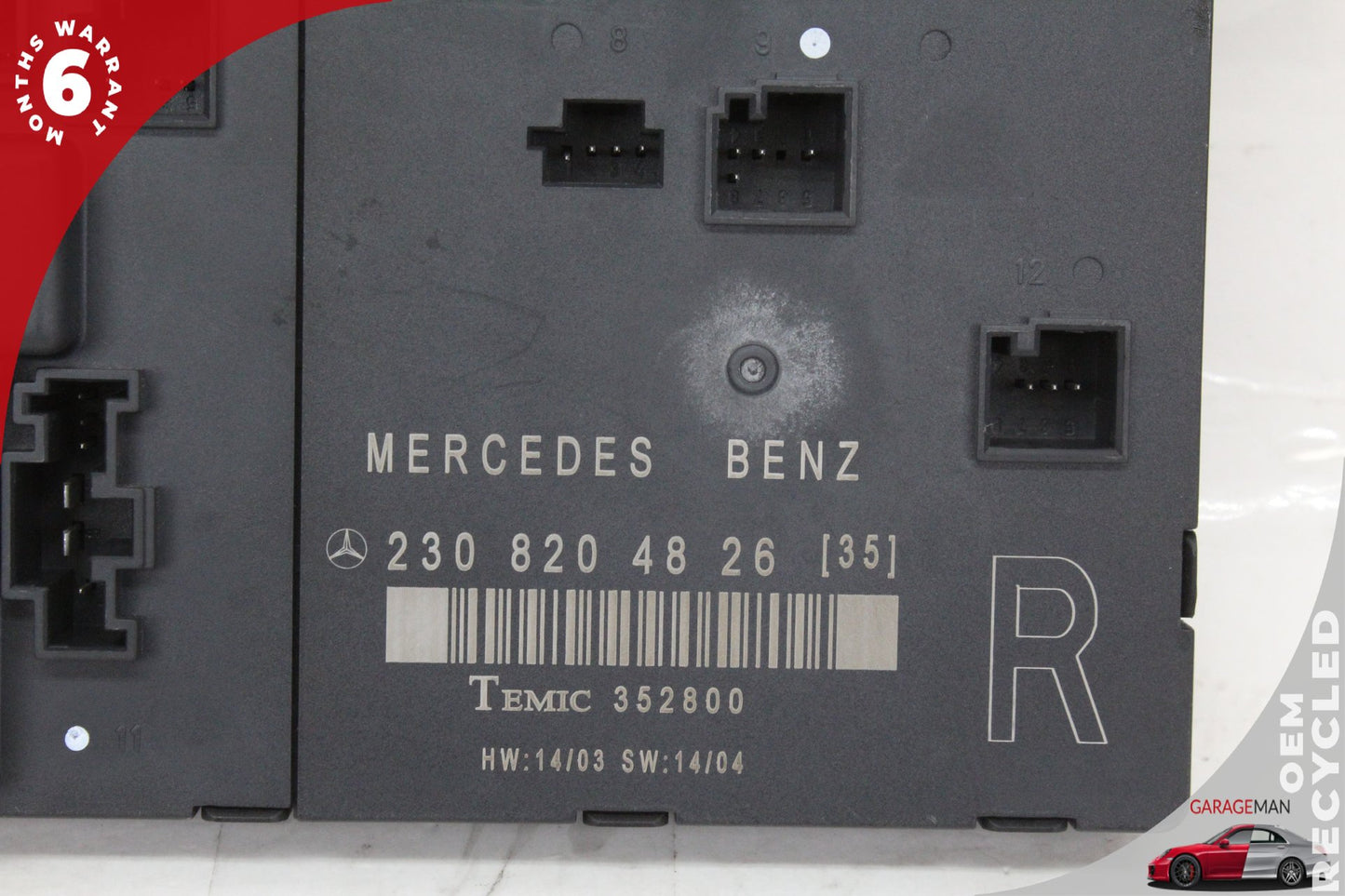 2003-2012 Mercedes R230 SL500 Front Right Door Control Module 2308204826 OEM