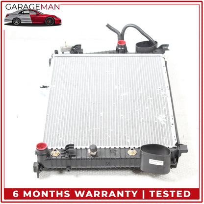 2003-2006 Mercedes R230 SL500 Engine Cooling Radiator AC Condenser Assembly OEM