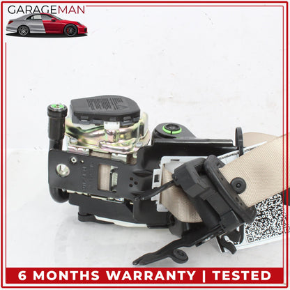 2010-2017 Mercedes C207 E400 Coupe Front Right Side Seat Belt Seatbelt Beige OEM