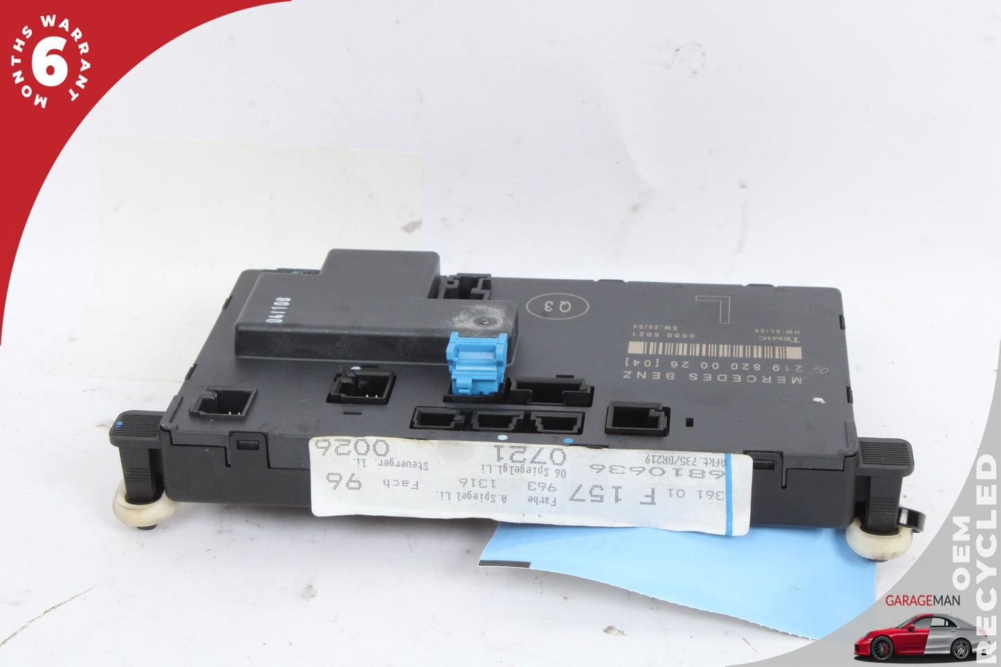2006-2011 Mercedes W219 CLS550 Front Left Door Control Module 2198200026 OEM