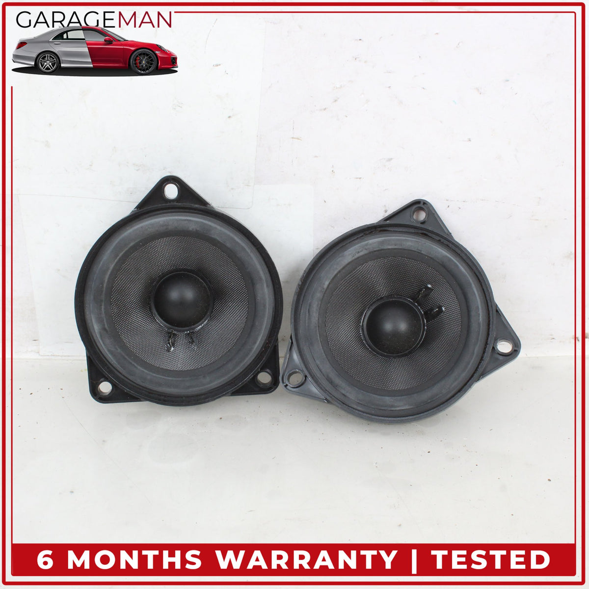 2010-2016 Porsche Panamera 970 Front and Rear Side Audio Sound Speakers Set OEM