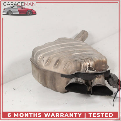 2011-2018 Audi A8 D4 Rear Right Side Exhaust Muffler 4H0253612AK OEM