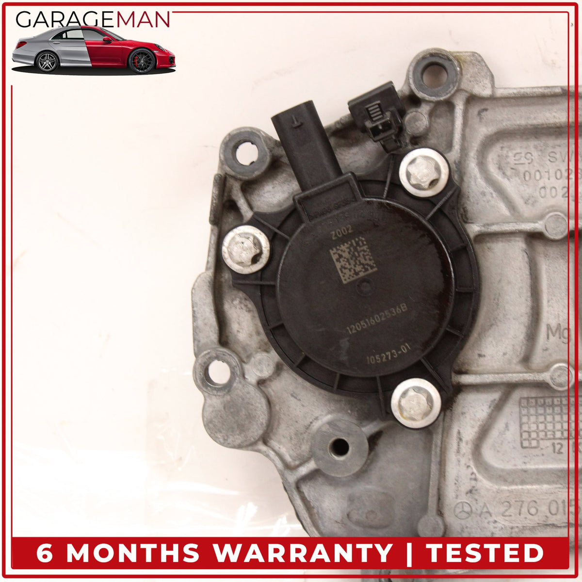 2012-2018 Mercedes C207 E550 S550 Engine Timing Chain Cover Plate 2760150201 OEM