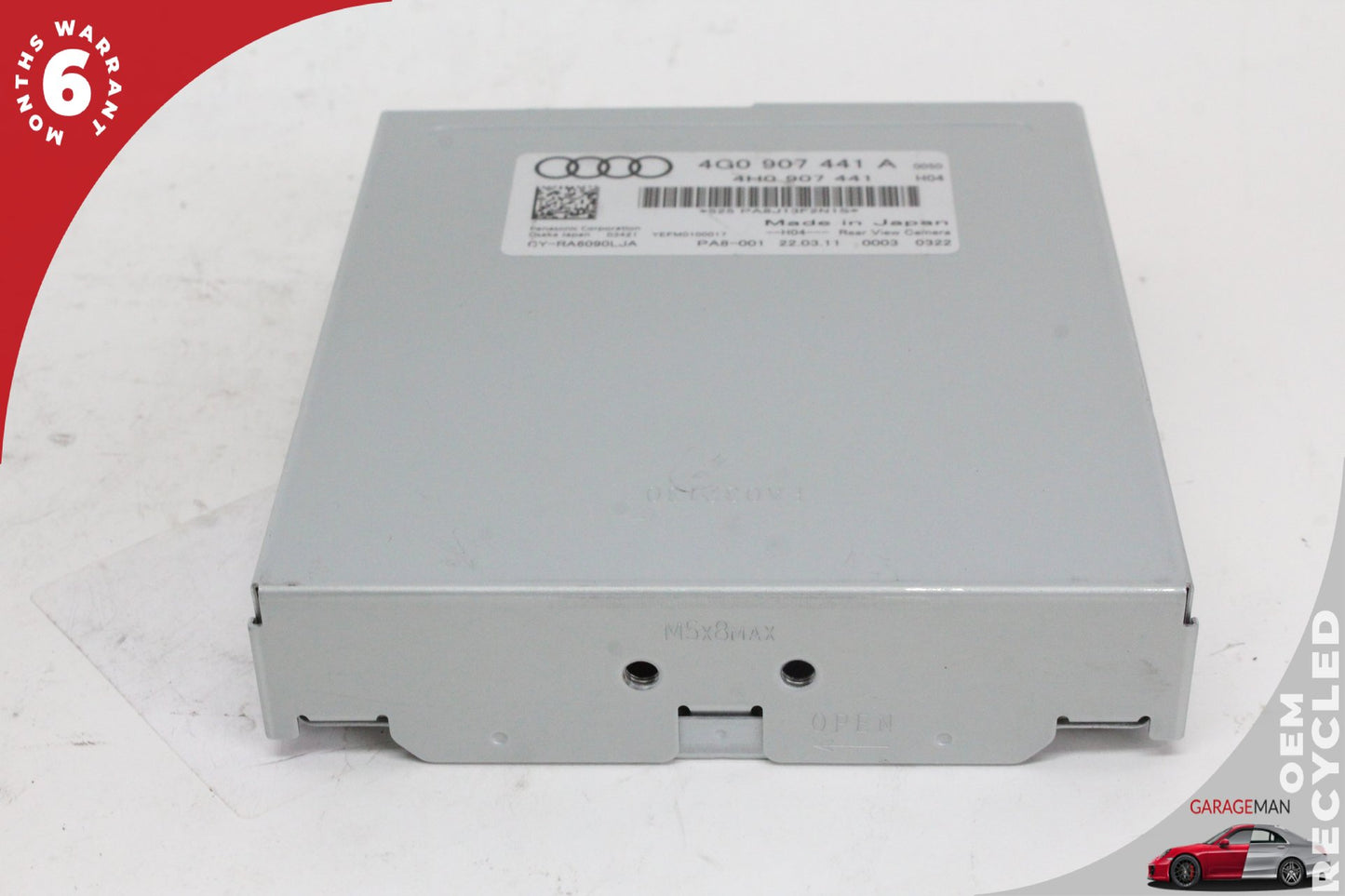 2012-2018 Audi A7 A6 S7 Rear Trunk Camera Control Module Unit 4G0907441A OEM