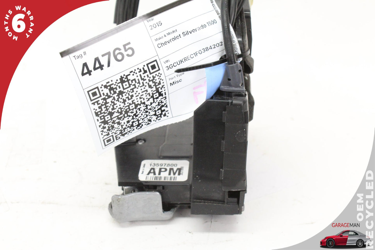 2014-2019 Chevrolet Silverado 1500 Front Right Side Door Lock Latch Actuator OEM