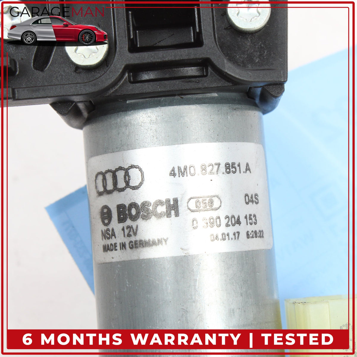 2017-2025 Audi Q7 Rear Left Side Trunk Tailgate Power Lift Motor 4M0827851A OEM
