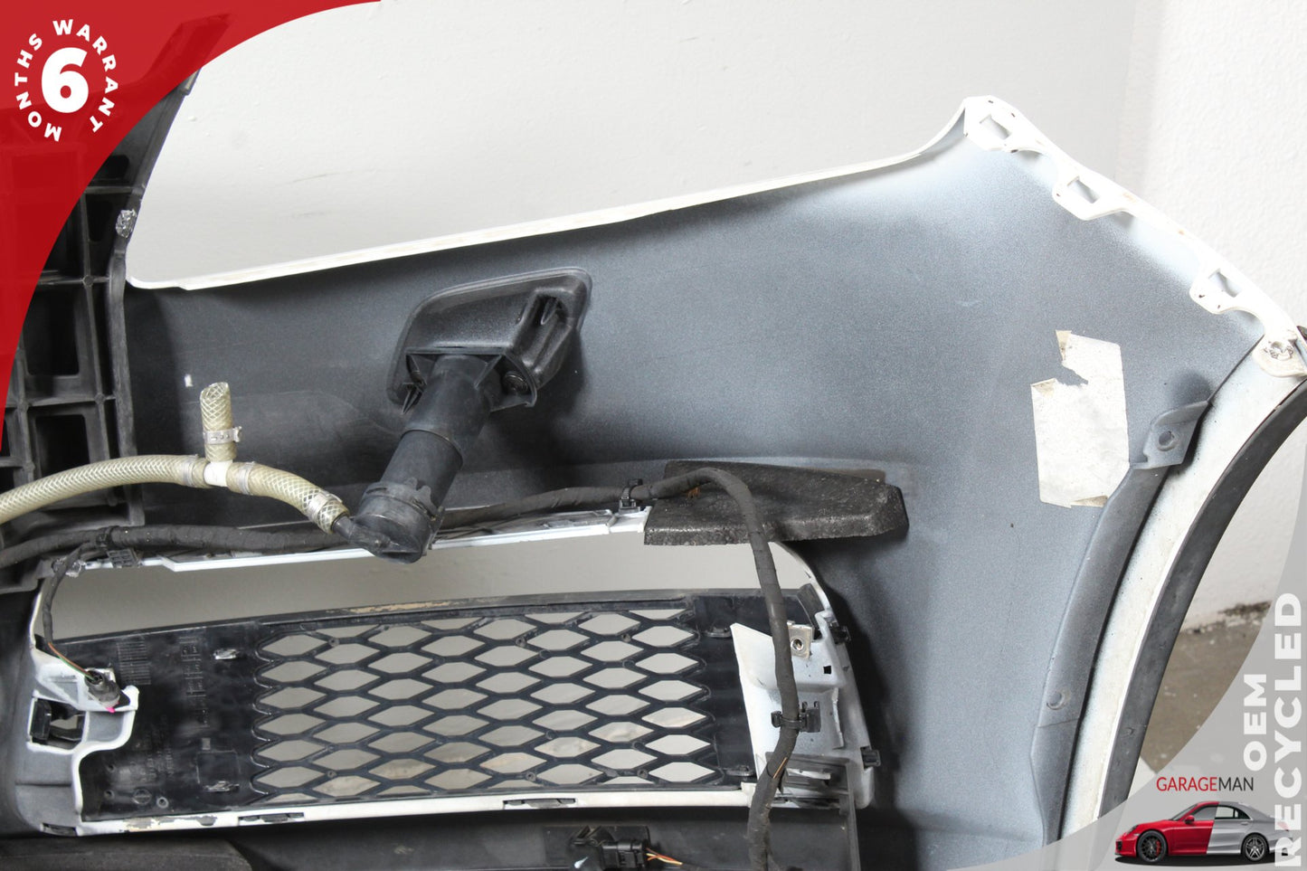 2010-2015 Audi Q7 SUV Front Bumper Cover Aseembly White w/ Grills 4L0807437H OEM