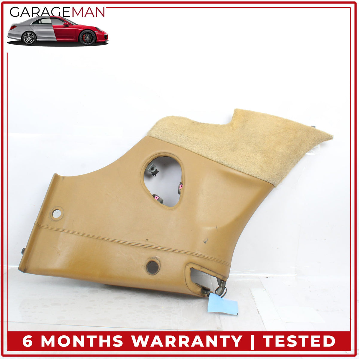 1999-2004 Porsche 911 996 Rear Right Quarter Trim Panel Beige 99655507206 OEM