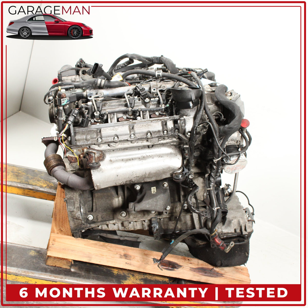 2007-2013 Mercedes W164 ML350 3.0L V6 642820 Engine Motor Assembly OEM 158K