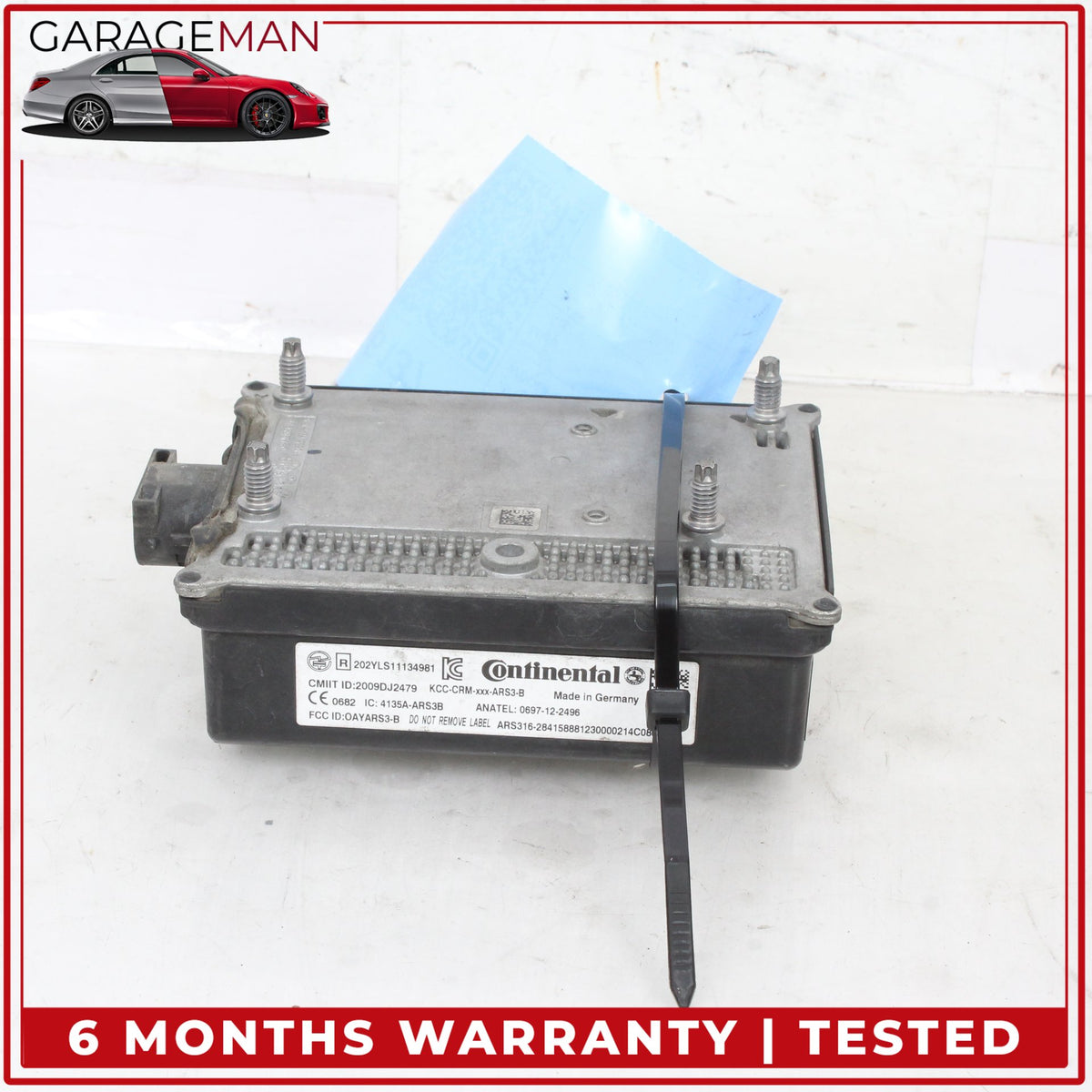 2014-2016 Mercedes W212 E400 Front Adaptive Cruise Control Sensor Module OEM