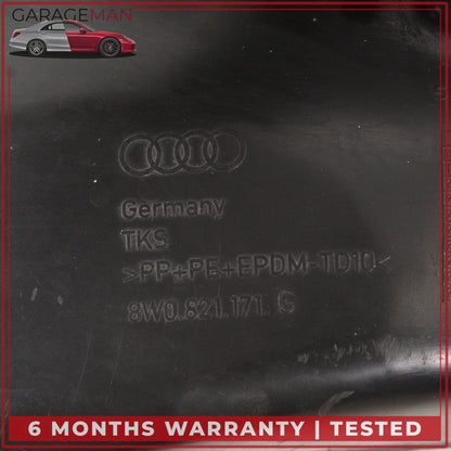 2020-2025 Audi A4 S4 Front Left Side Fender Liner Wheel Splash 8W0821171G OEM