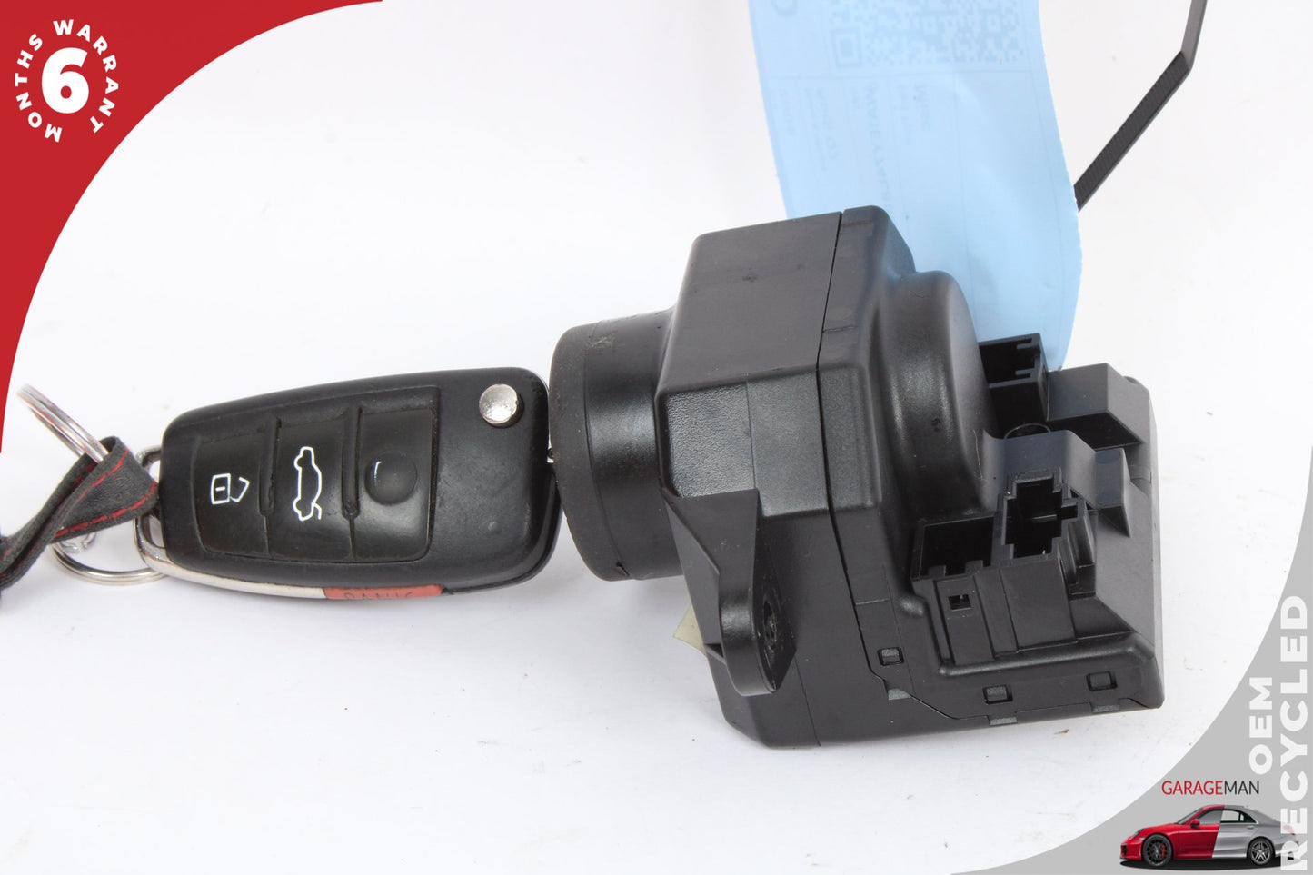 2007-2015 Audi Q7 Ignition Switch Module w/ Key 4F0909131L OEM