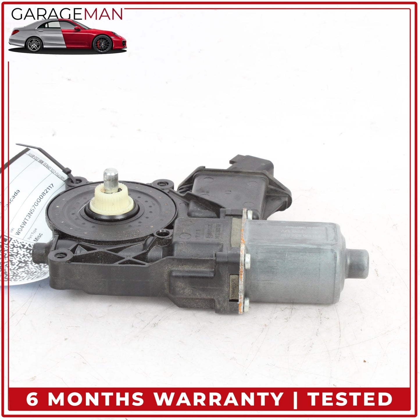 2016-2019 Buick Cascada Front Left Side Window Regulator Motor 13369461 OEM