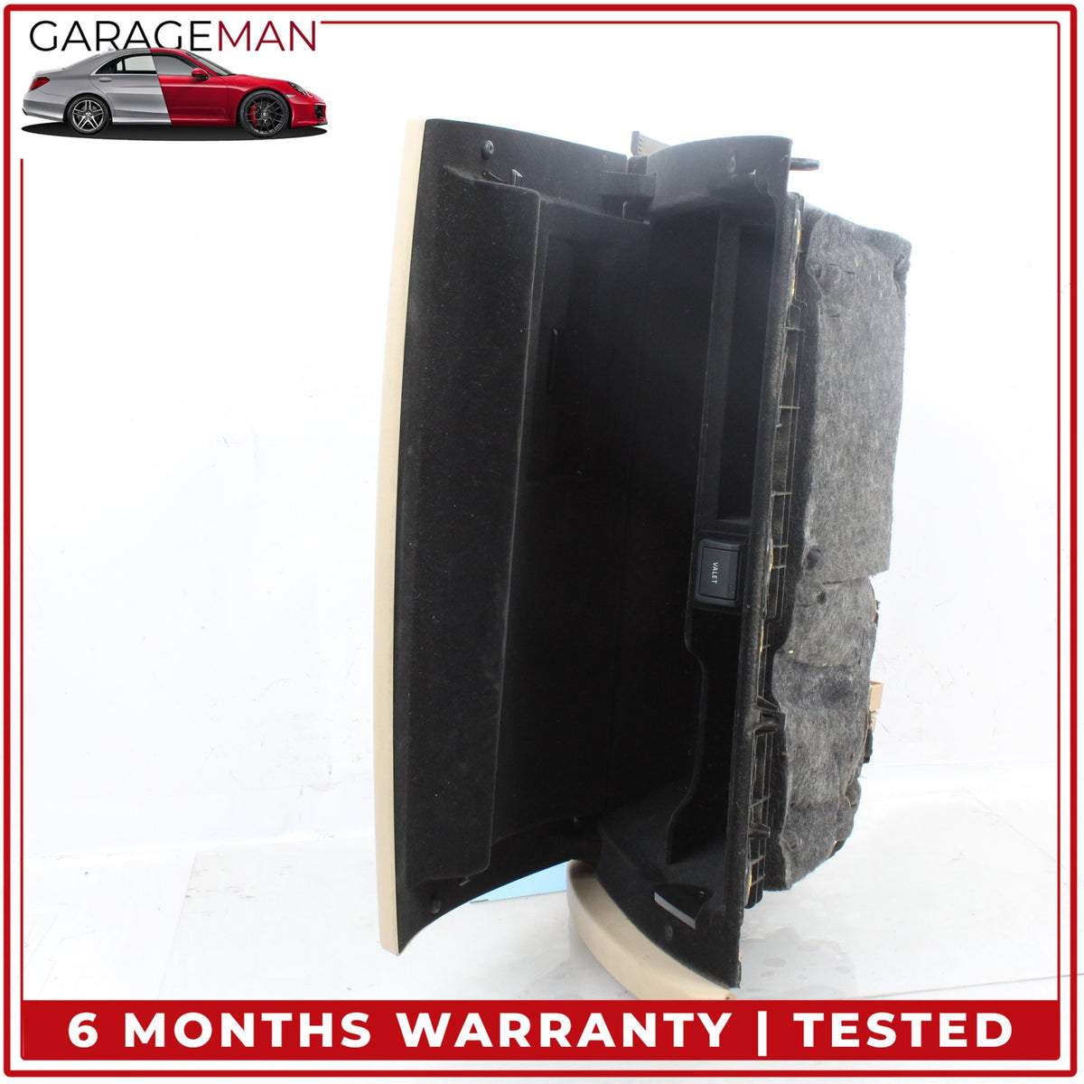 2012-2015 Audi A6 A7 Glove Box Storage Compartment Beige 4G1880302A OEM