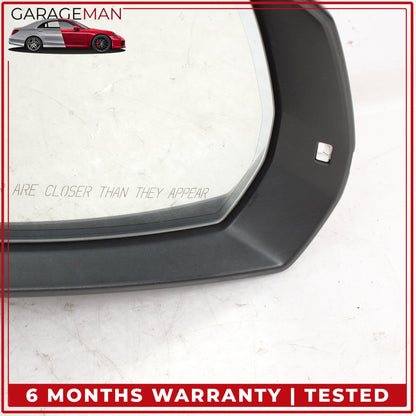 2017-2019 Audi Q7 Front Right Side Door Rear View Mirror w/ Camera Silver OEM