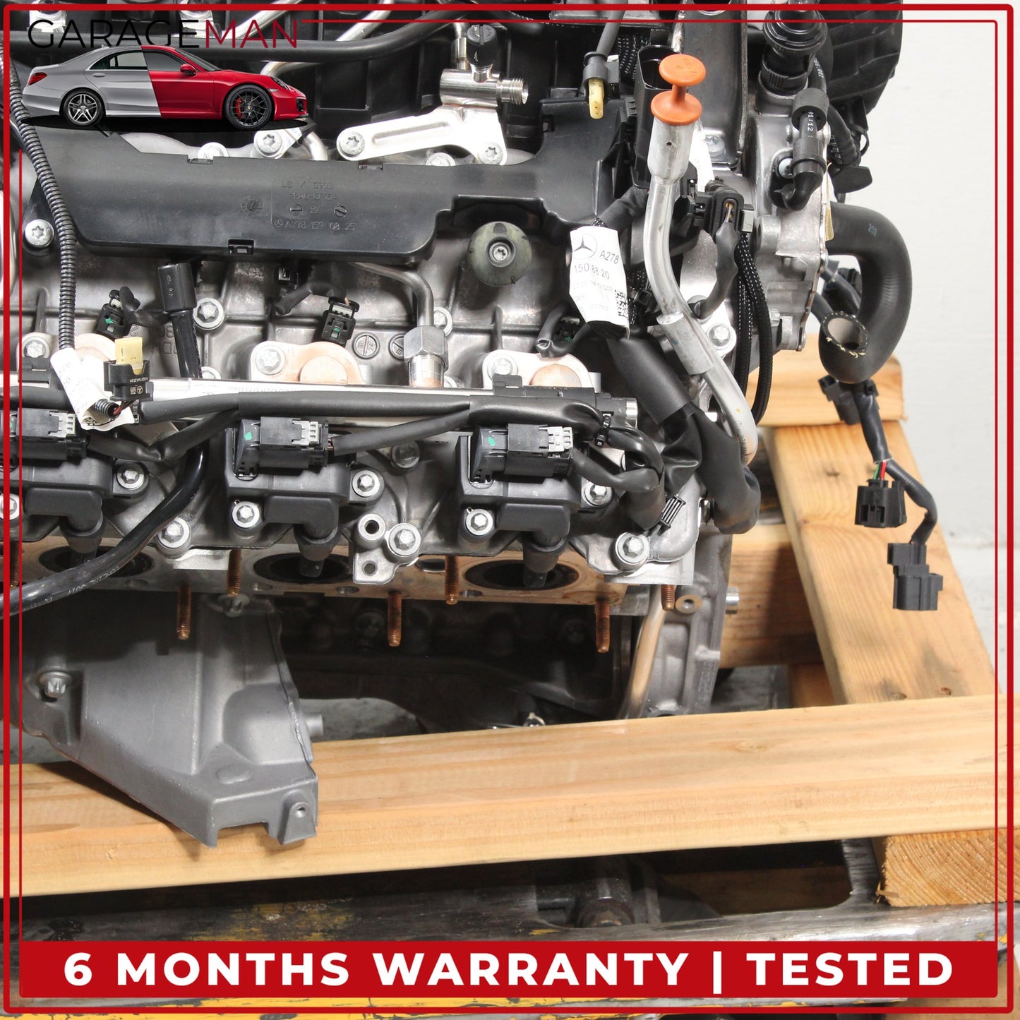 2012-2014 Mercedes-Benz CLS550 W218 RWD 4.6L Engine Motor M278 mileage 41k