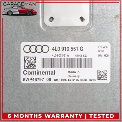 2010-2015 Audi Q7 3.0L V6 CTWA Engine Computer Control Module ECU 4L0910551Q OEM
