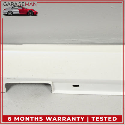 2012-2014 Mercedes W218 CLS550 Front Left Side Skirt Rocker Panel White OEM