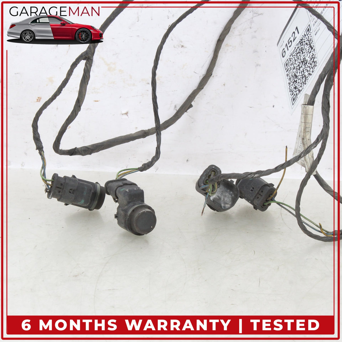 2010-2012 Range Rover L322 Rear Bumper Parking Wire Harness w/ Sensors OEM