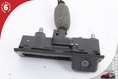 2012-2018 Audi A6 C7 Sedan Rear Trunk Release Handle w/ Camera 5N0827566 OEM
