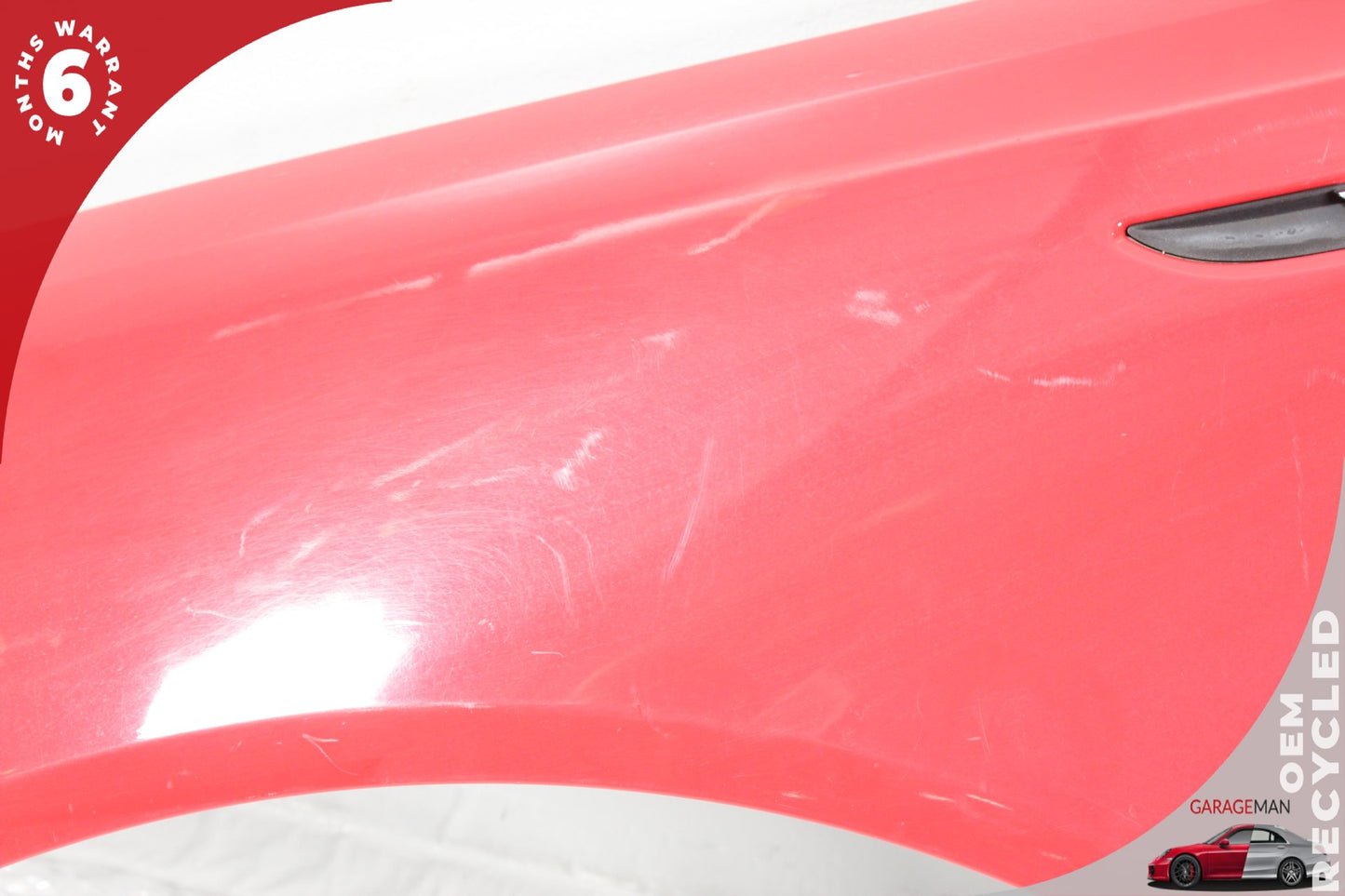2002-2005 Ford Thunderbird Front Left Side Fender Wing Panel Red 1W6316006 OEM