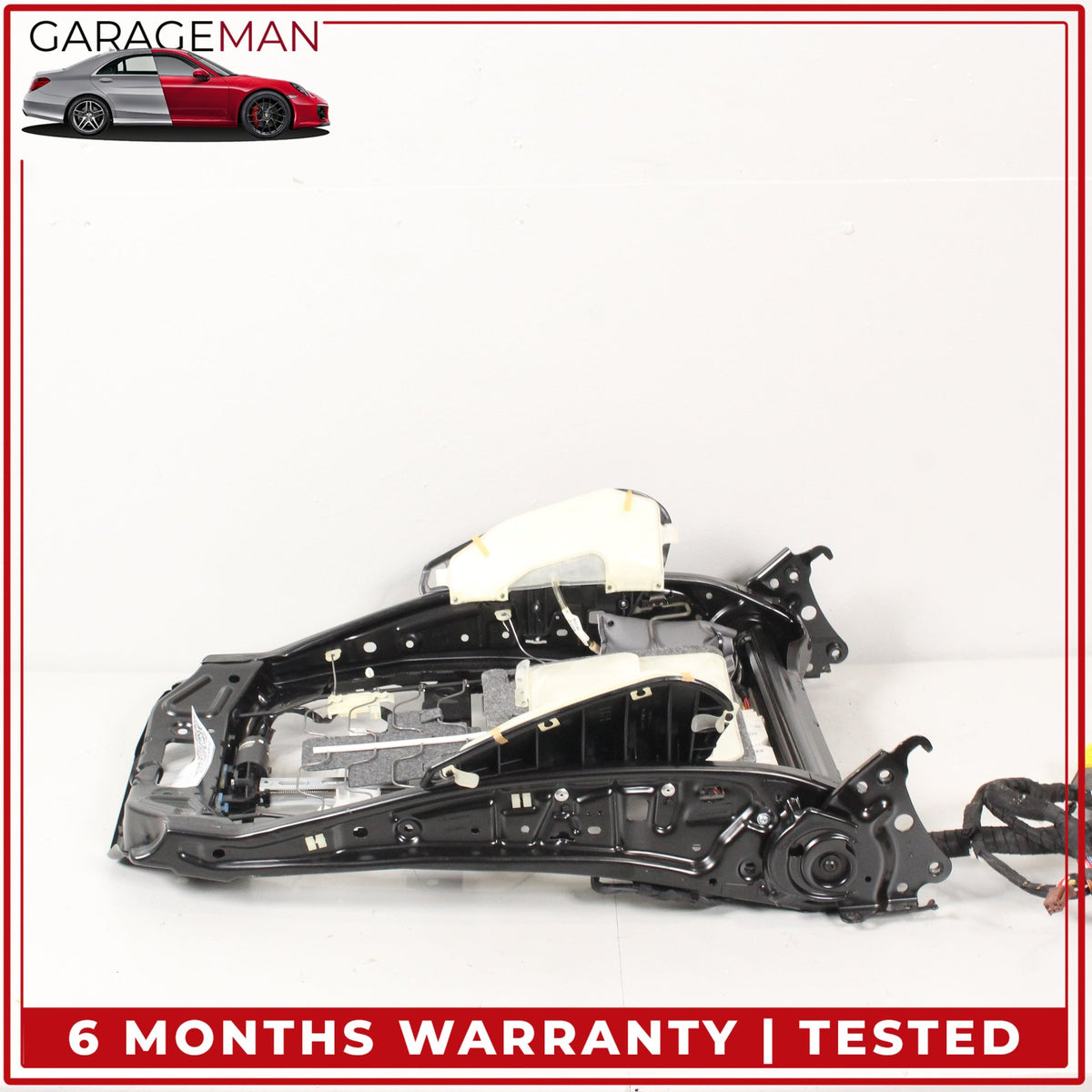 2017-2023 BMW 530e G30 Front Left Side Seat Backrest Frame Rail 7457276 OEM