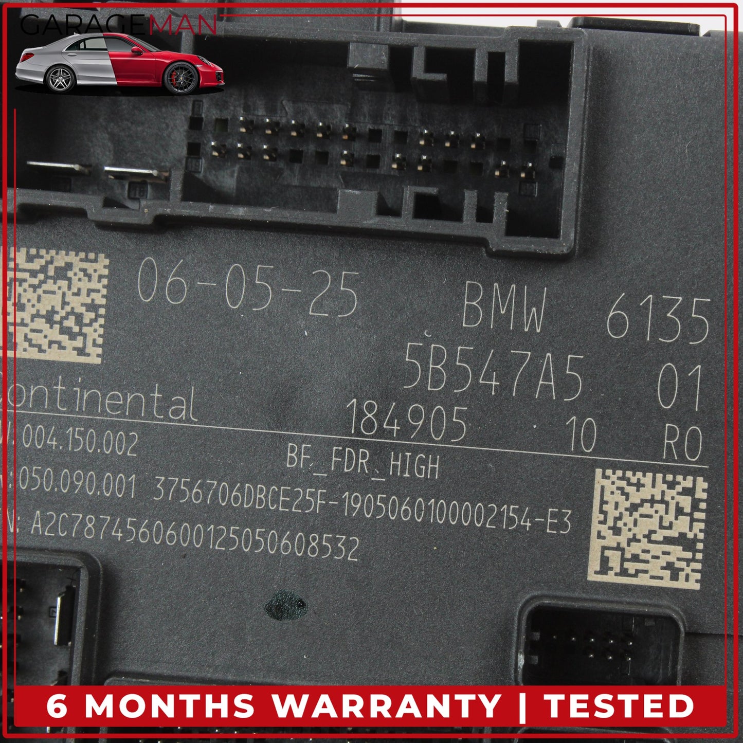 2024-2026 BMW X2 U10 SUV Front Right Passenger Side Door Control Module 61355B547A5 OEM