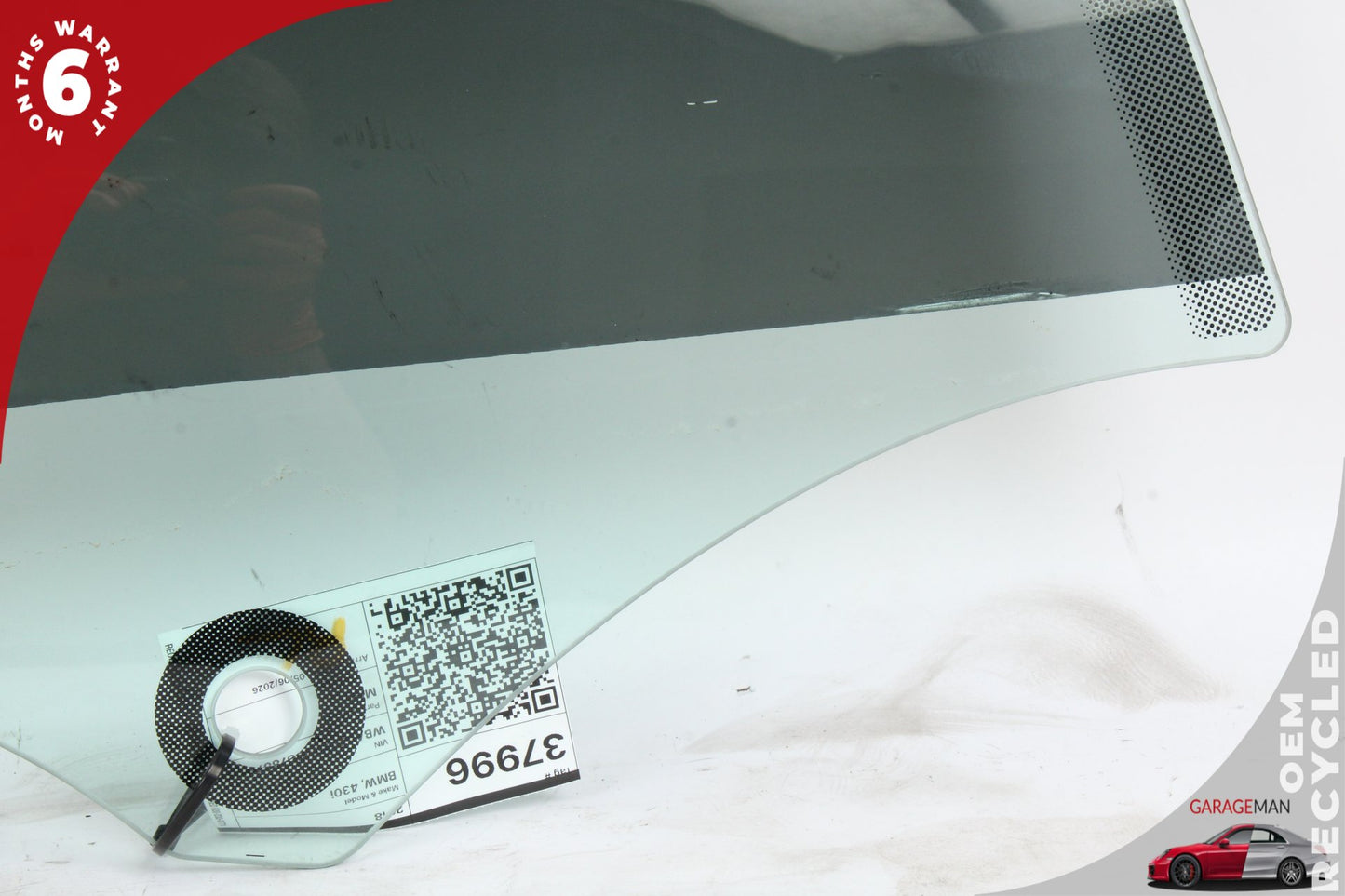 2017-2020 BMW 430i F36 Rear Left Door Window Glass 7309727