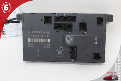 2003-2009 Mercedes W211 E500 Front Left Side Door Control Module 2118208185 OEM