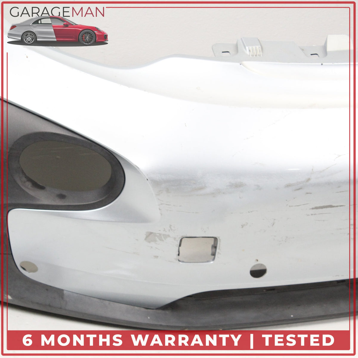 2014-2017 BMW i3 I01 Sedan Front Bumper Cover Assembly 7376739 Silver Metallic