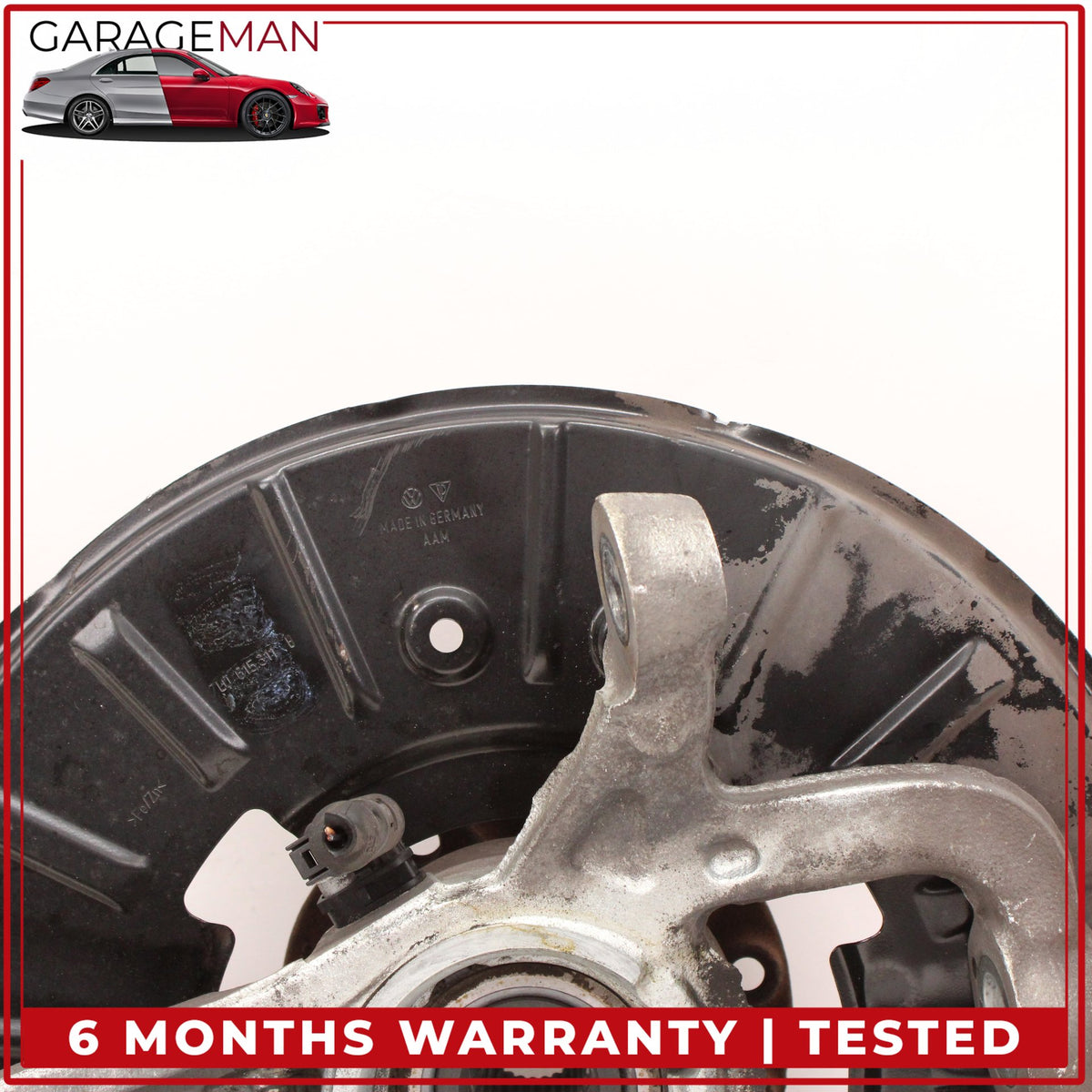 2011-2015 Audi Q7 4L Front Right Side Spindle Knuckle Wheel Hub 7P6407246A OEM