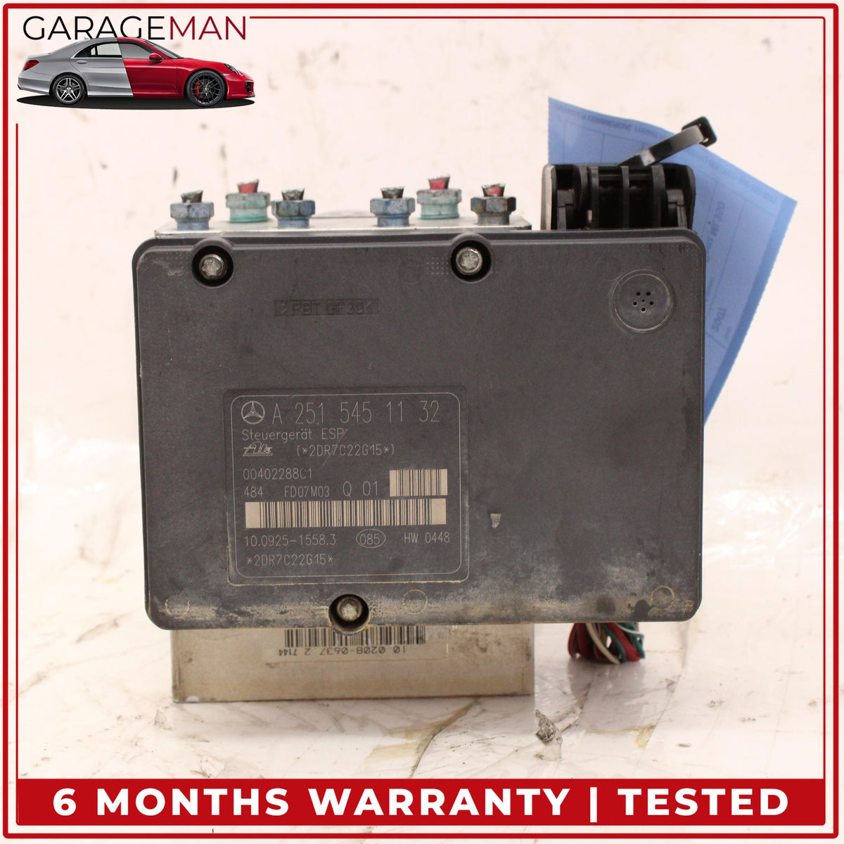 2006-2013 Mercedes W164 ML350 ABS Anti Lock Brake Pump Module 1645458232 OEM