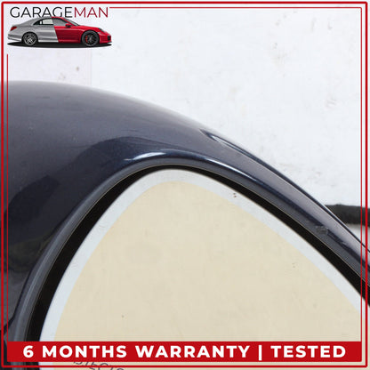 2010-2013 Porsche Panamera 970 Right Door Rear View Mirror Blue Metallic OEM