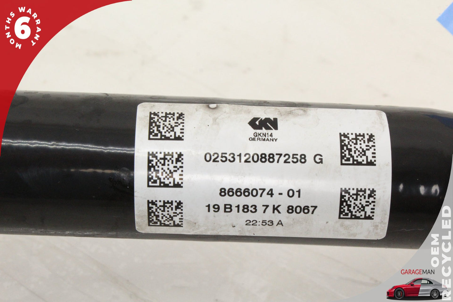 2019-2025 BMW 330i G20 RWD 2.0L Rear Right Side Axle Shaft 8666074