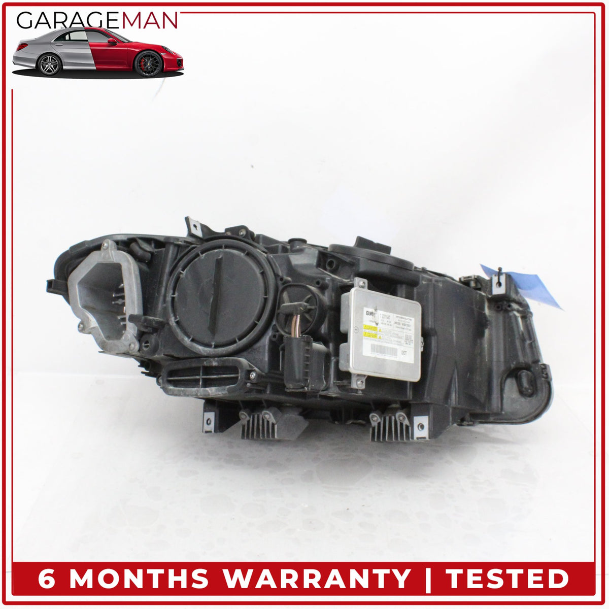 2011-2013 BMW 550i 528i Front Left Driver Side Xenon Head Light Lamp 7203255 OEM