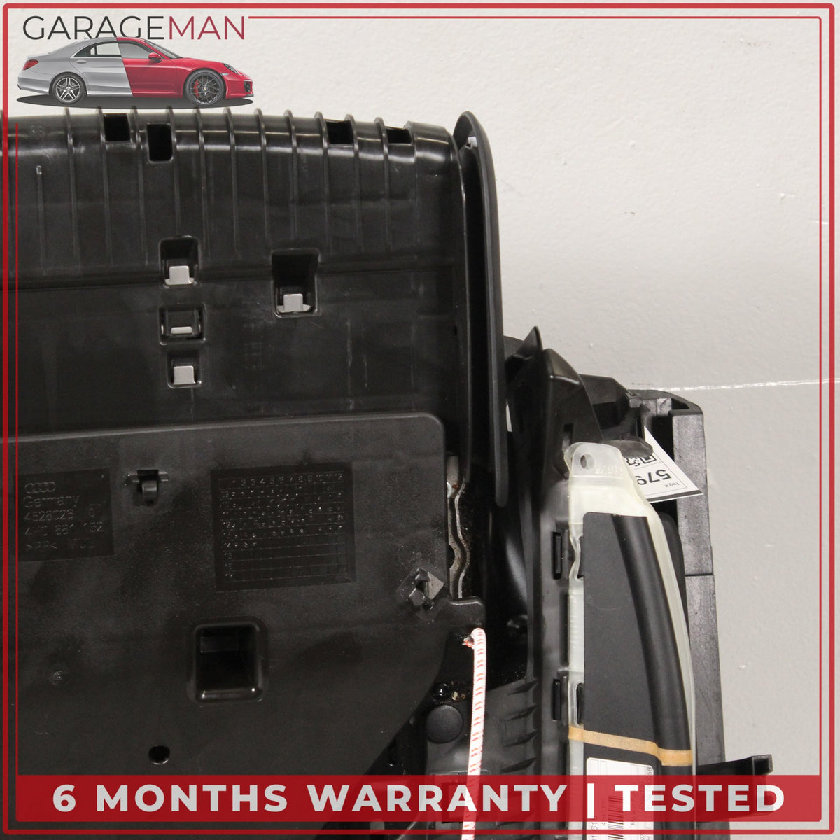 2011-2018 Audi A8 Front Right Side Lower Seat Track Frame Rail w/ Motors OEM