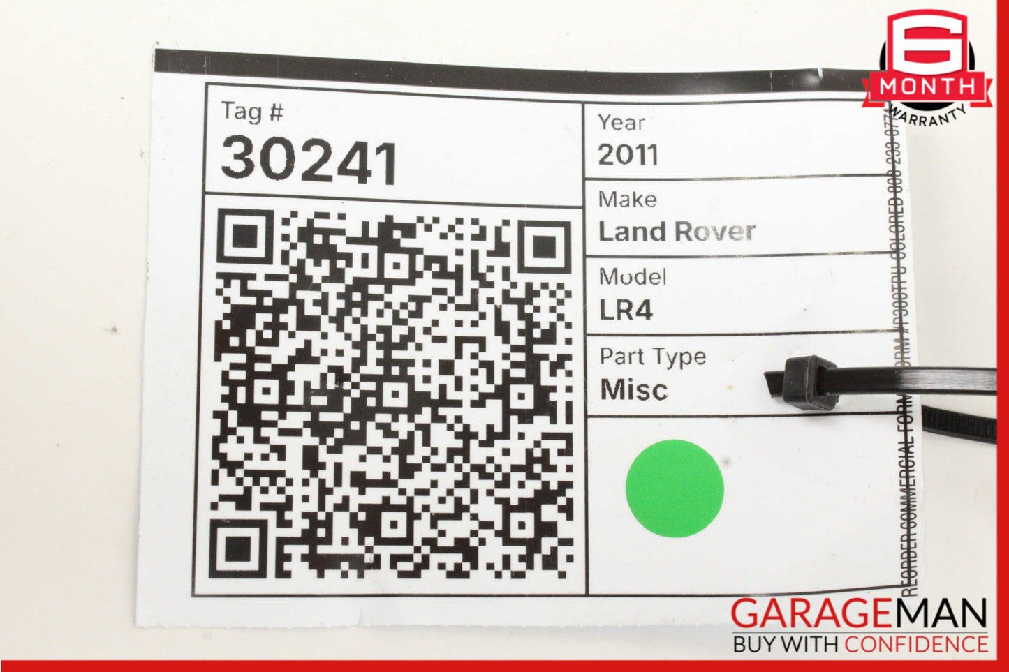2010-2016 Land Rover LR4 SUV Right Front Seat Belt 601119400D Genuine