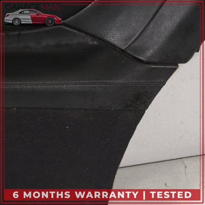 2000-2006 Mercedes W215 CL500 Rear Right Side Door Trim Panel Leather Black OEM