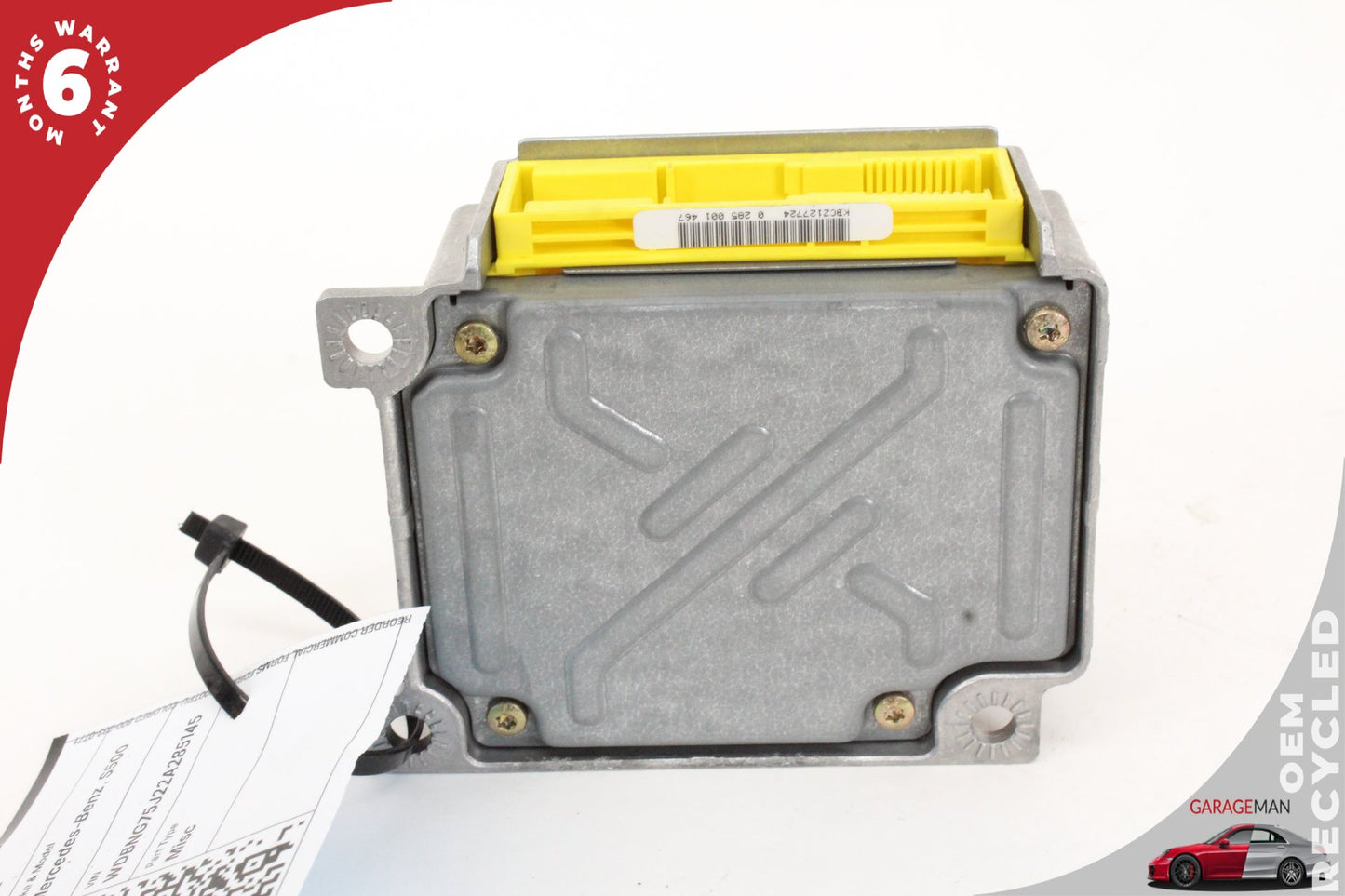 00-02 Mercedes-Benz S500 W220 Airbag Sensor SRS Control Module 0028203826