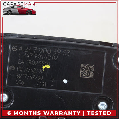2020-2025 Mercedes W177 A220 GLB250 Center Console Multimedia Touchpad Panel OEM