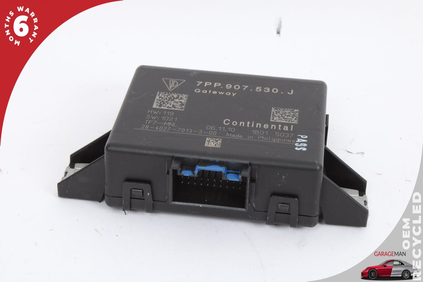 2011-2014 Porsche Cayenne 958 Central Gateway Control Module Unit 7PP907530J OEM
