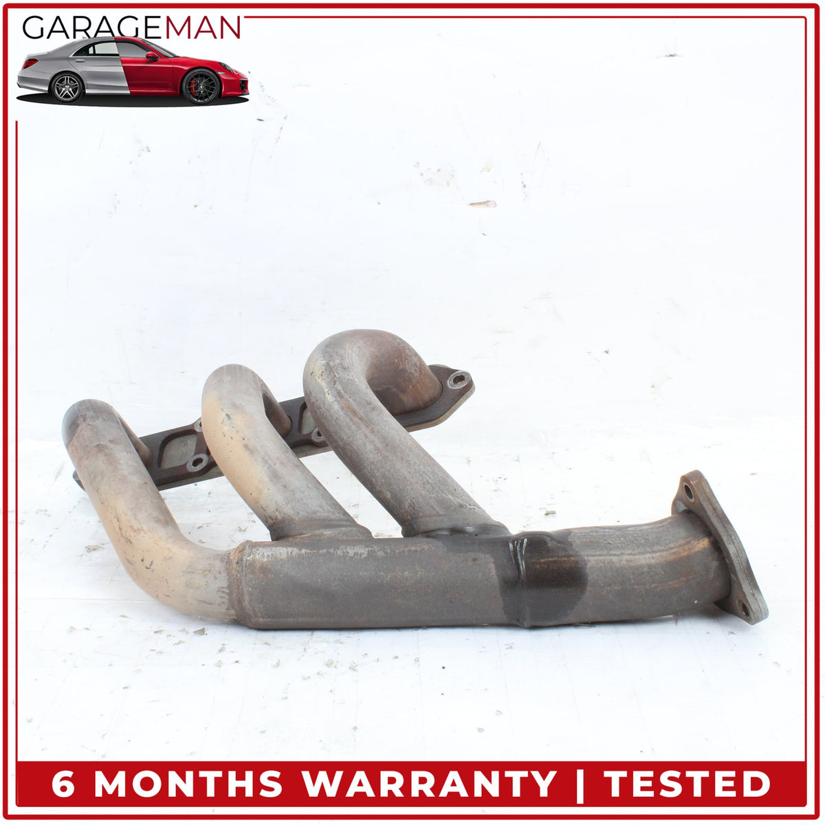 1999-2001 Porsche 911 Carrera 996 Left and Right Side Exhaust Manifold Set OEM