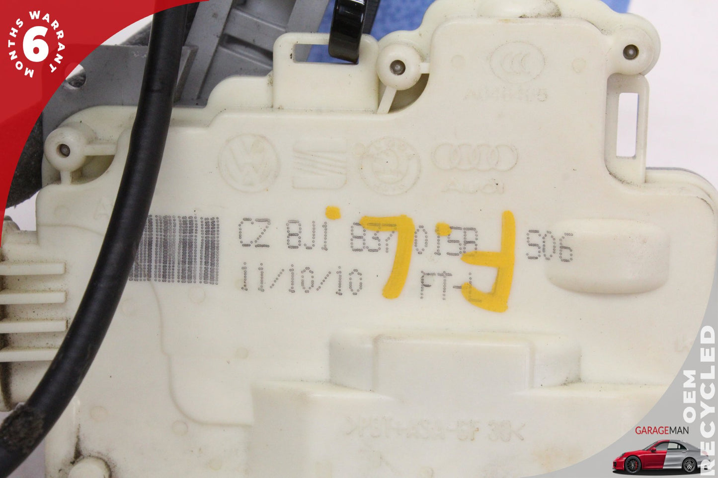 2011-2018 Porsche Cayenne 958 Front Left Side Door Lock Actuator 8J1837015B OEM