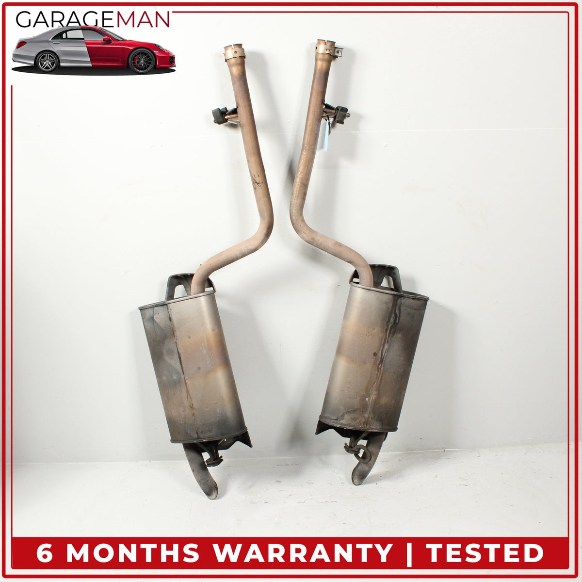 2001-2003 Lexus LS430 XF30 Rear Left and Right Side Exhaust Muffler 25011 OEM